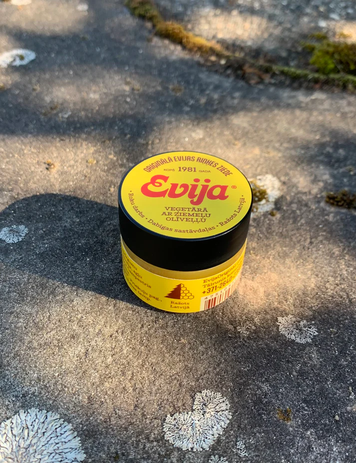 EVIJA ziede veģetārā ar ziemeļu olīveļļu